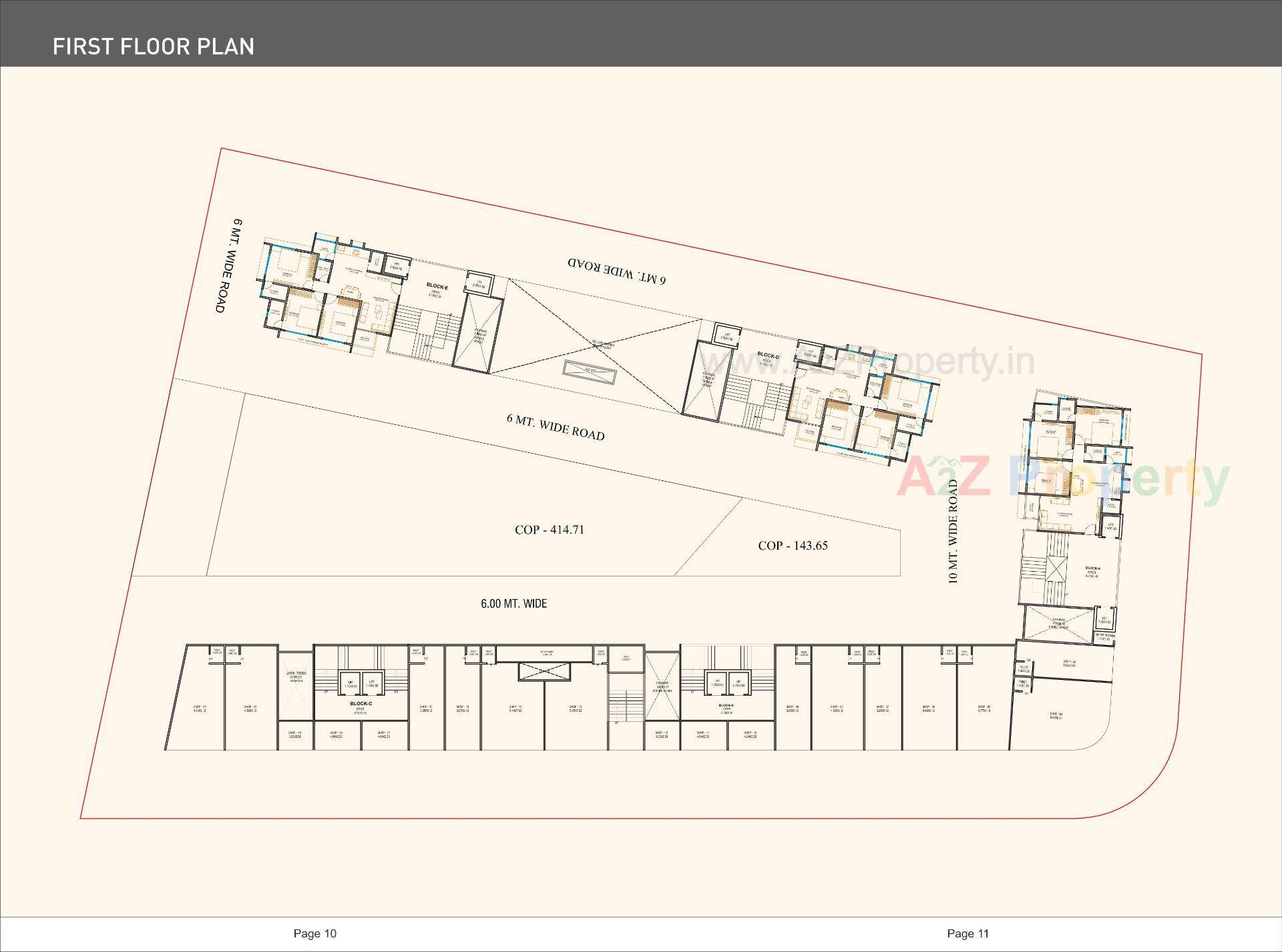Layout of real estate project Bosky Sanelite located at Gandhinagar, Gandhinagar, Gujarat