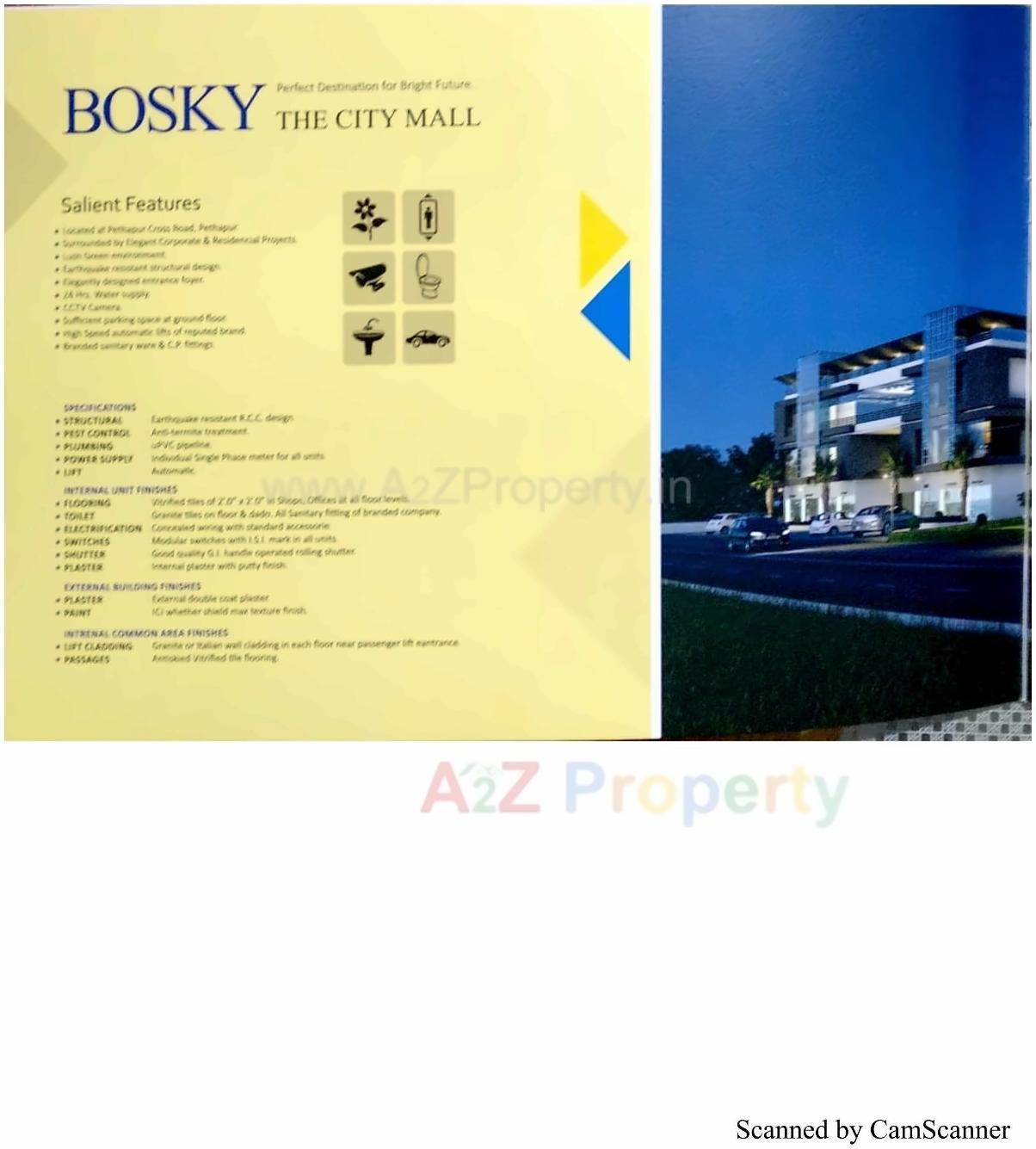  of real estate project Bosky   The City Mall located at Pethapur, Gandhinagar, Gujarat