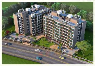 Elevation of real estate project Brij Orchid located at Vavol, Gandhinagar, Gujarat