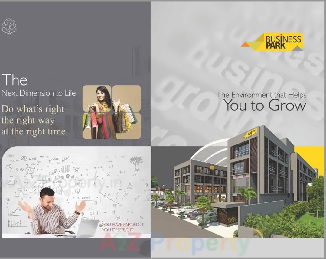  of real estate project Buiness Park located at Raisan, Gandhinagar, Gujarat
