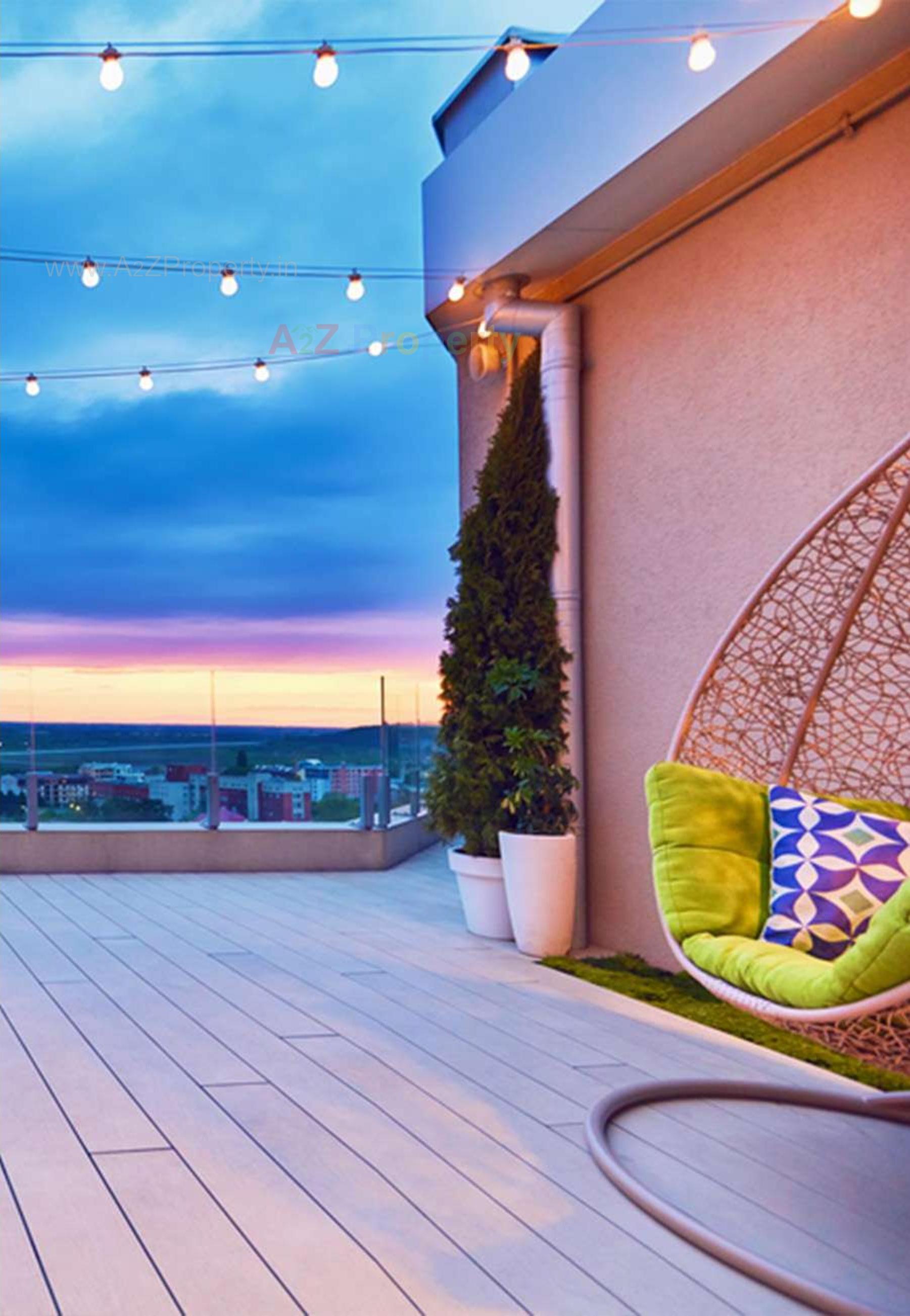 3D Elevation of real estate project Callisto Sapphire located at Saragasan, Gandhinagar, Gujarat