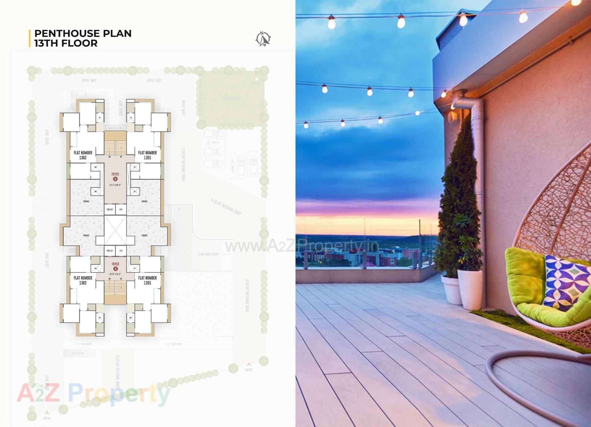Layout of real estate project Callisto Sapphire located at Saragasan, Gandhinagar, Gujarat