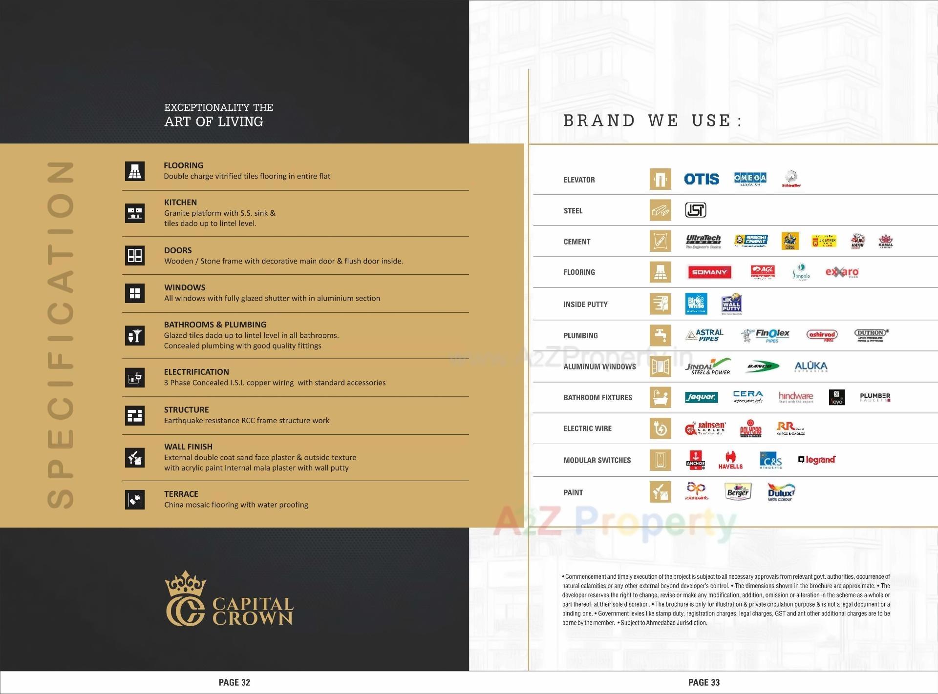  of real estate project Capital Crown located at Gandhinagar, Gandhinagar, Gujarat