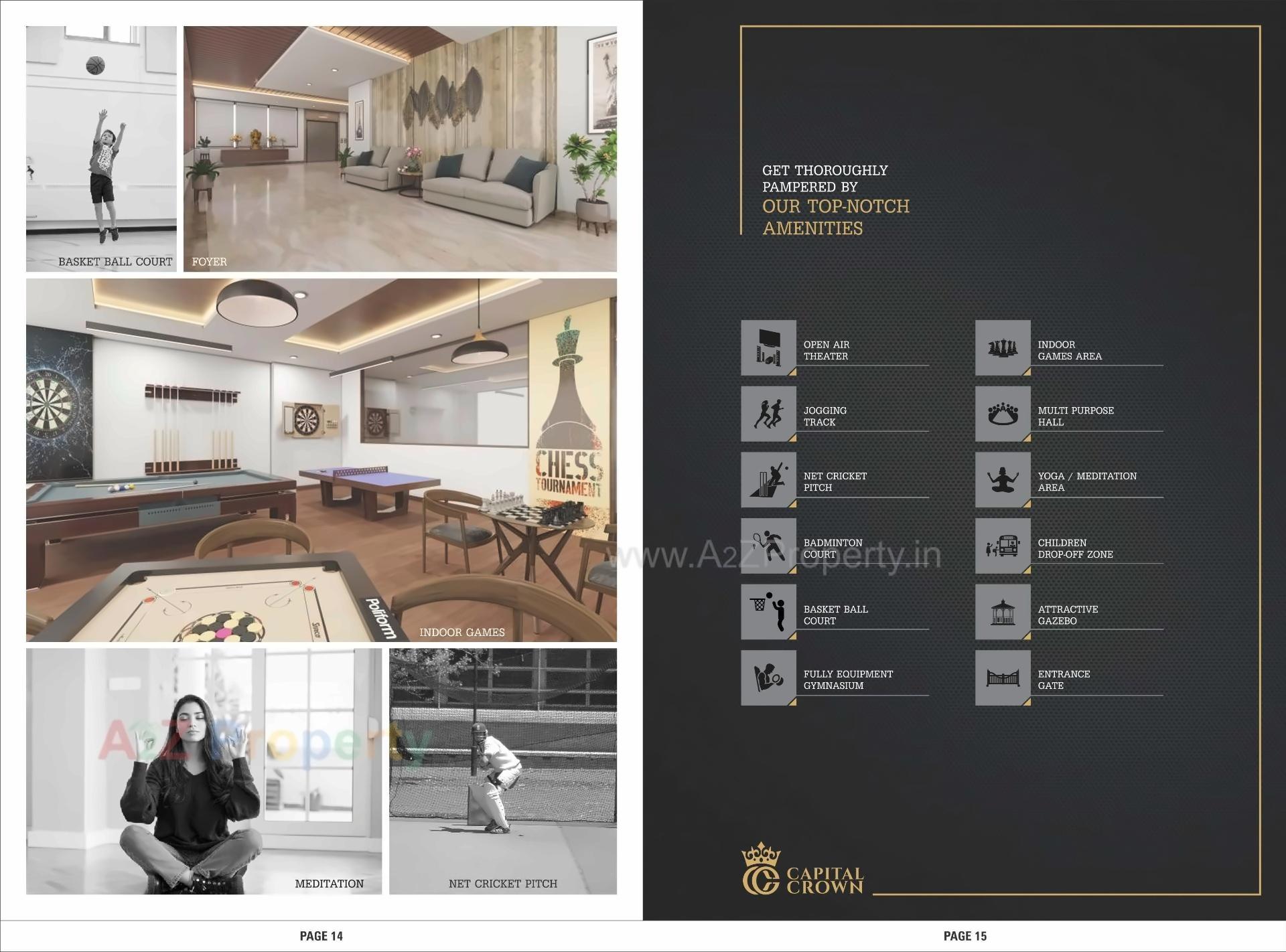  of real estate project Capital Crown located at Gandhinagar, Gandhinagar, Gujarat