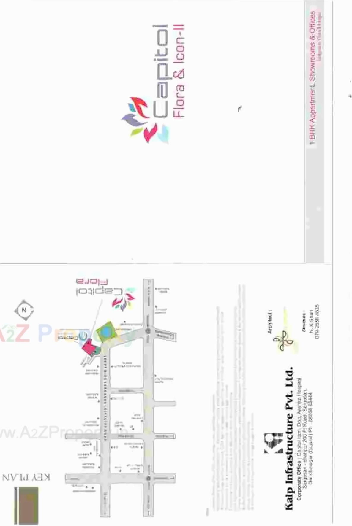  of real estate project Capitol Flora Capitol Icon located at Sargasan, Gandhinagar, Gujarat