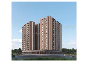 Elevation of real estate project Capstone Zuri located at Zundal, Gandhinagar, Gujarat