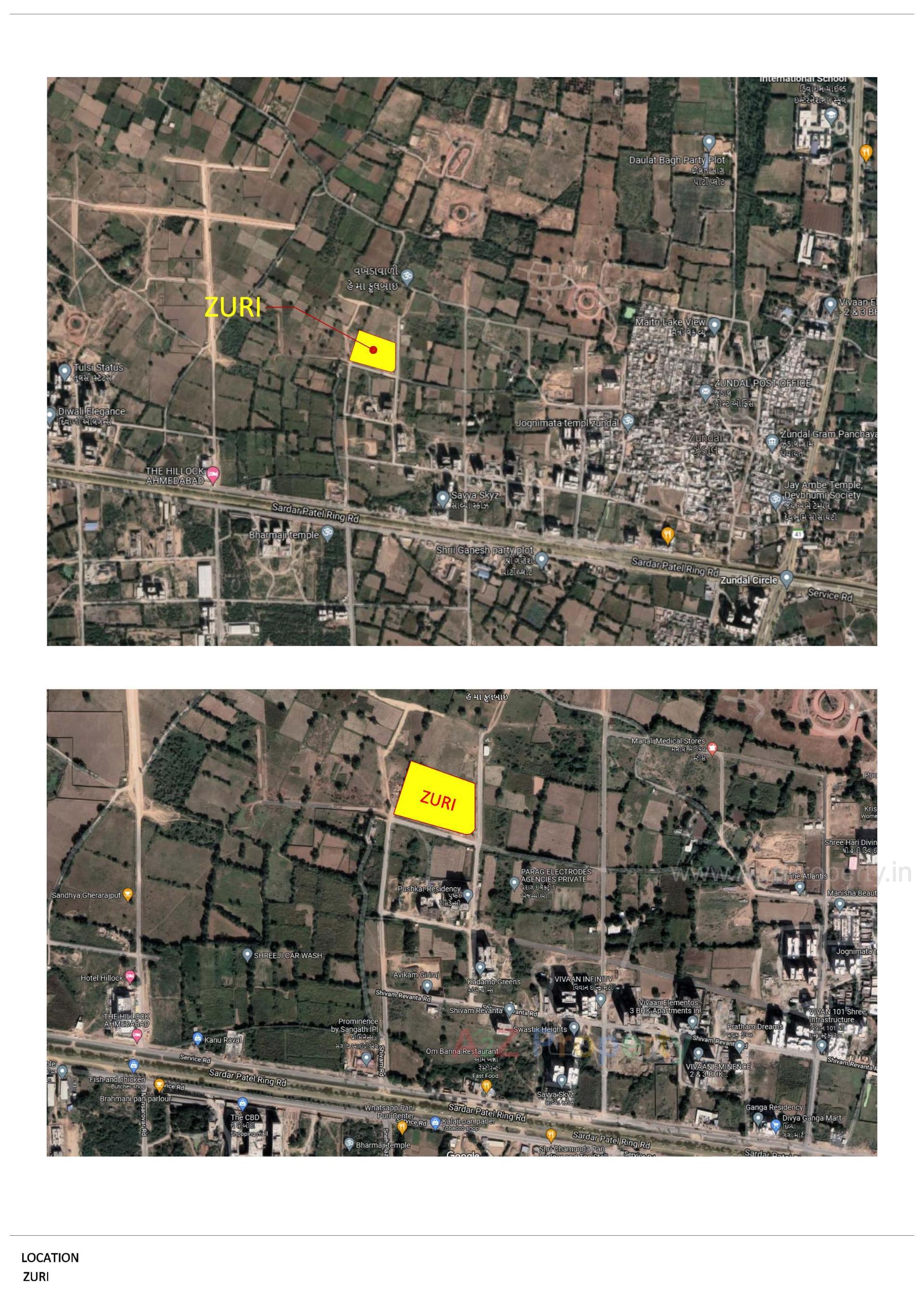  of real estate project Capstone Zuri located at Zundal, Gandhinagar, Gujarat