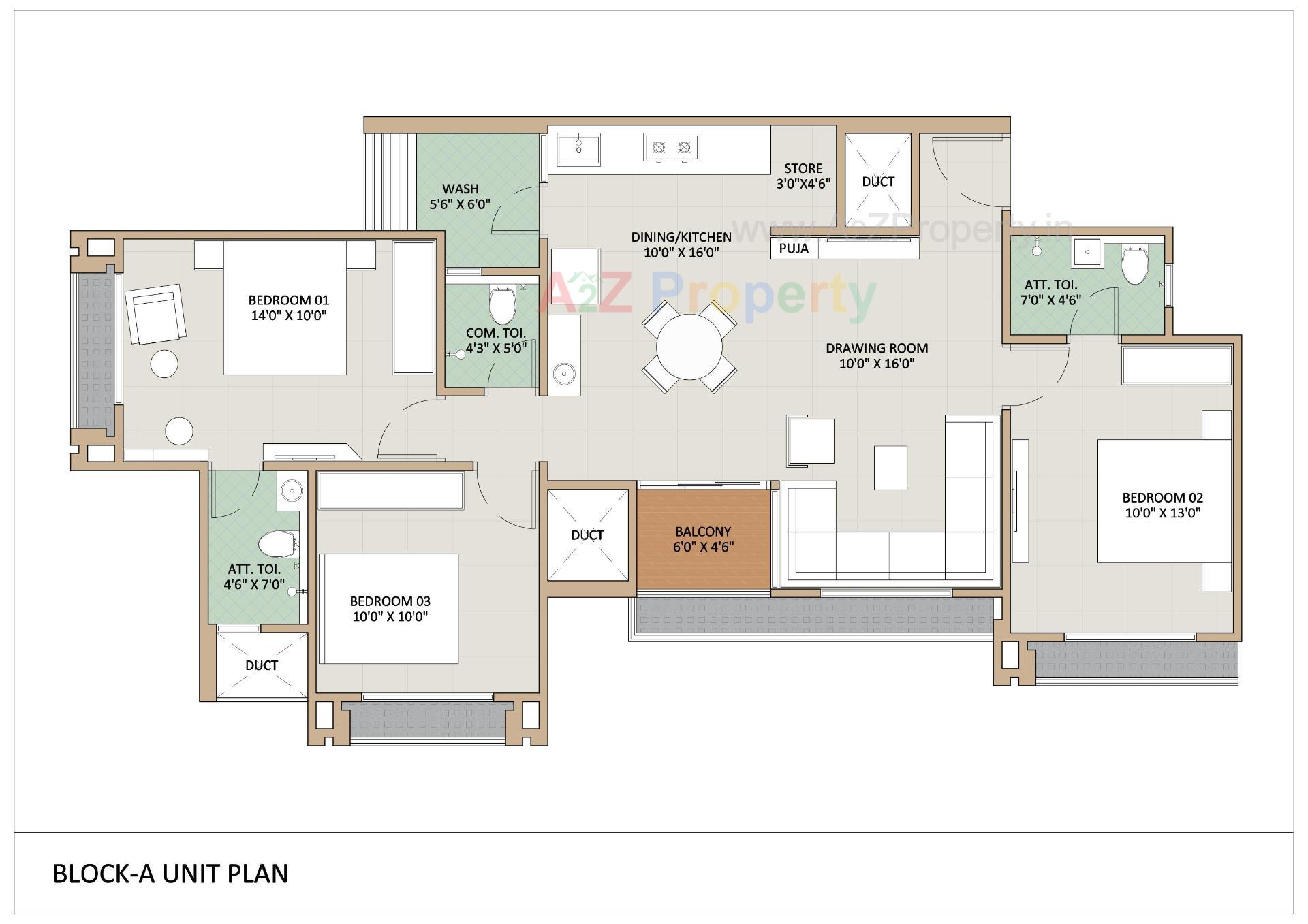 Layout of real estate project Capstone Zuri located at Zundal, Gandhinagar, Gujarat