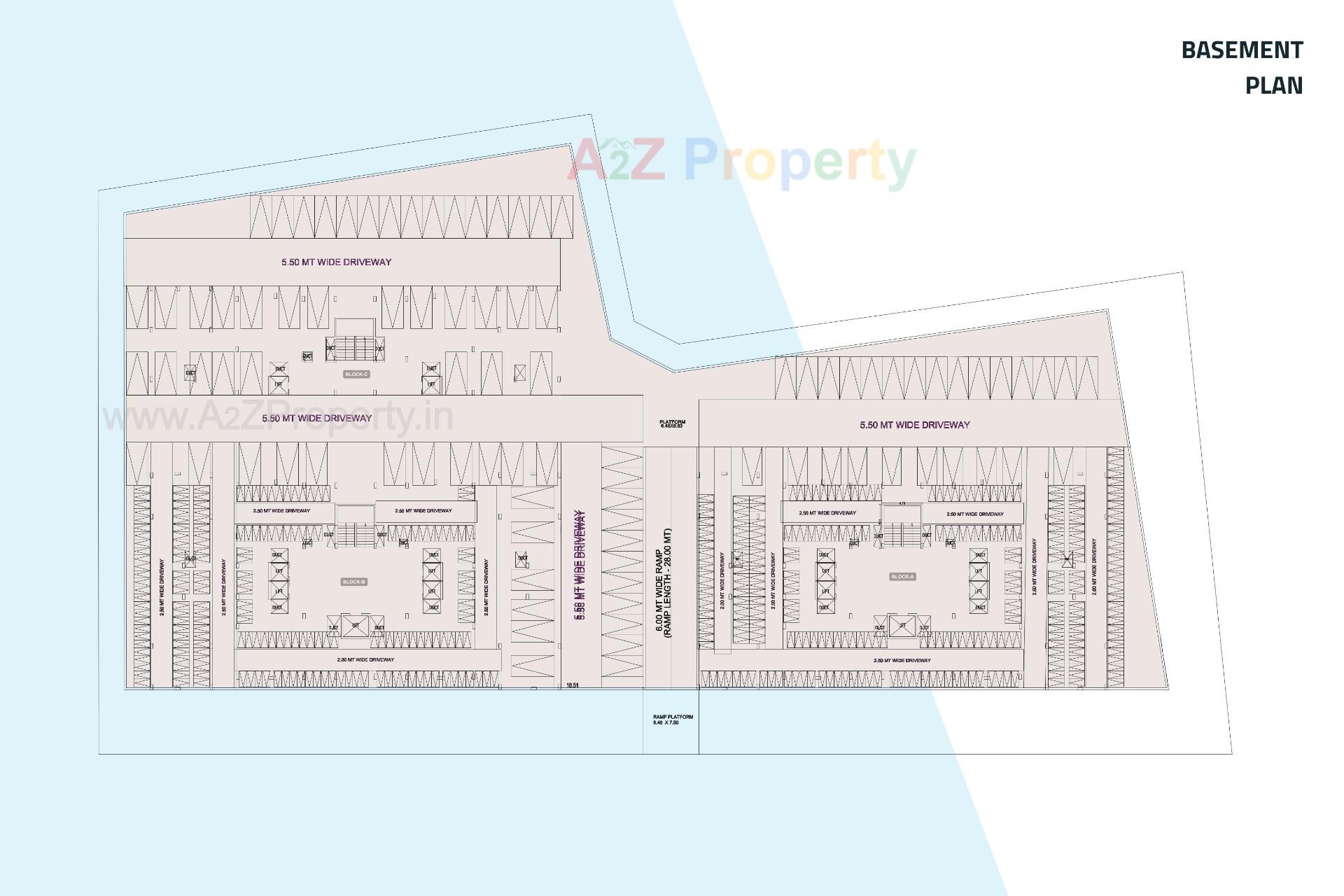 Layout of real estate project Casa Supremo located at Sughad, Gandhinagar, Gujarat