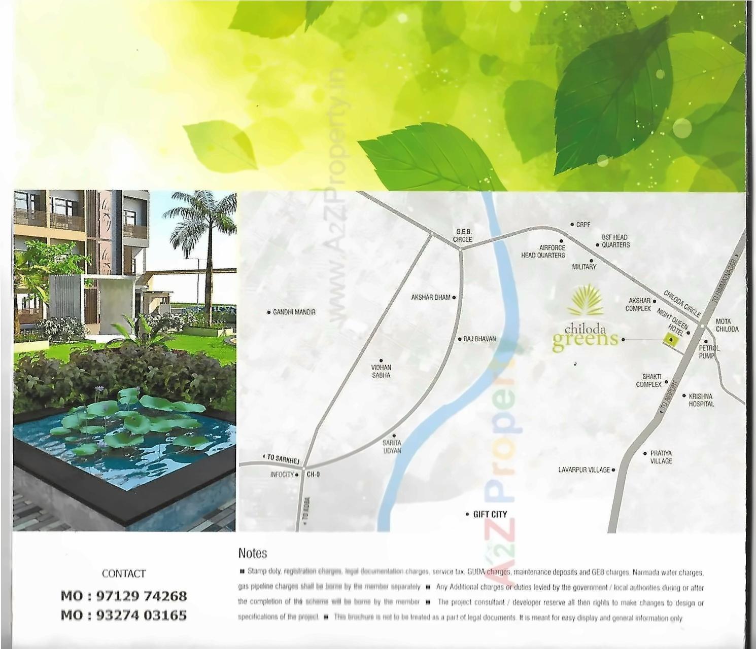  of real estate project Chiloda Greens   ,s A, located at Chiloda, Gandhinagar, Gujarat