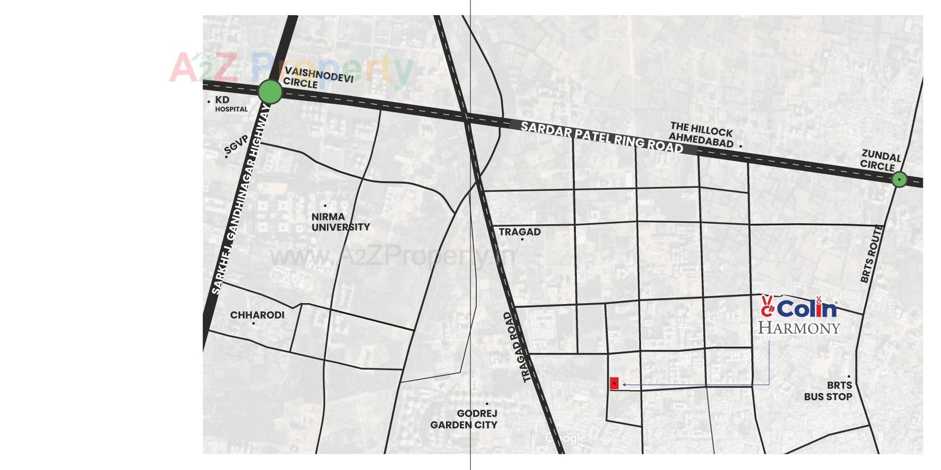  of real estate project Colin Harmony located at Zundal, Gandhinagar, Gujarat