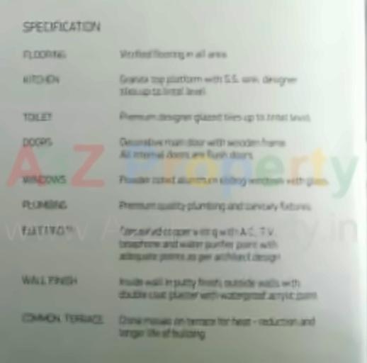 Project Specifications