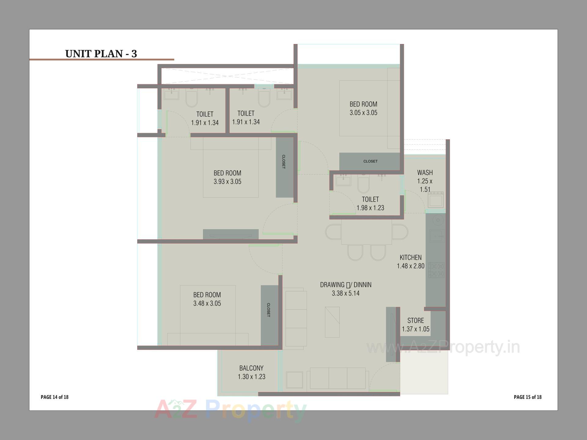 Layout of real estate project Dev Kuvar located at Zundal, Gandhinagar, Gujarat