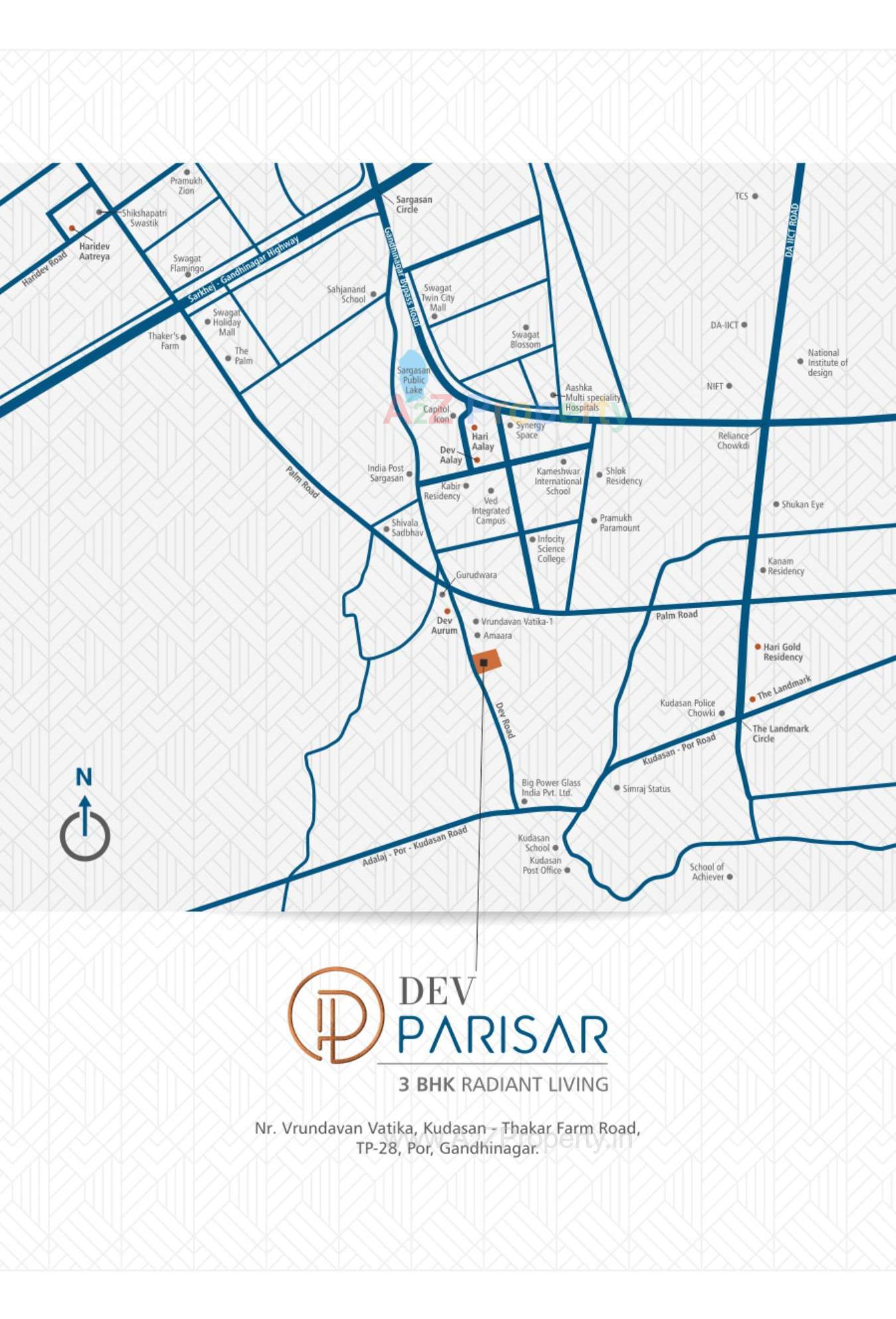  of real estate project Dev Parisar located at Por, Gandhinagar, Gujarat