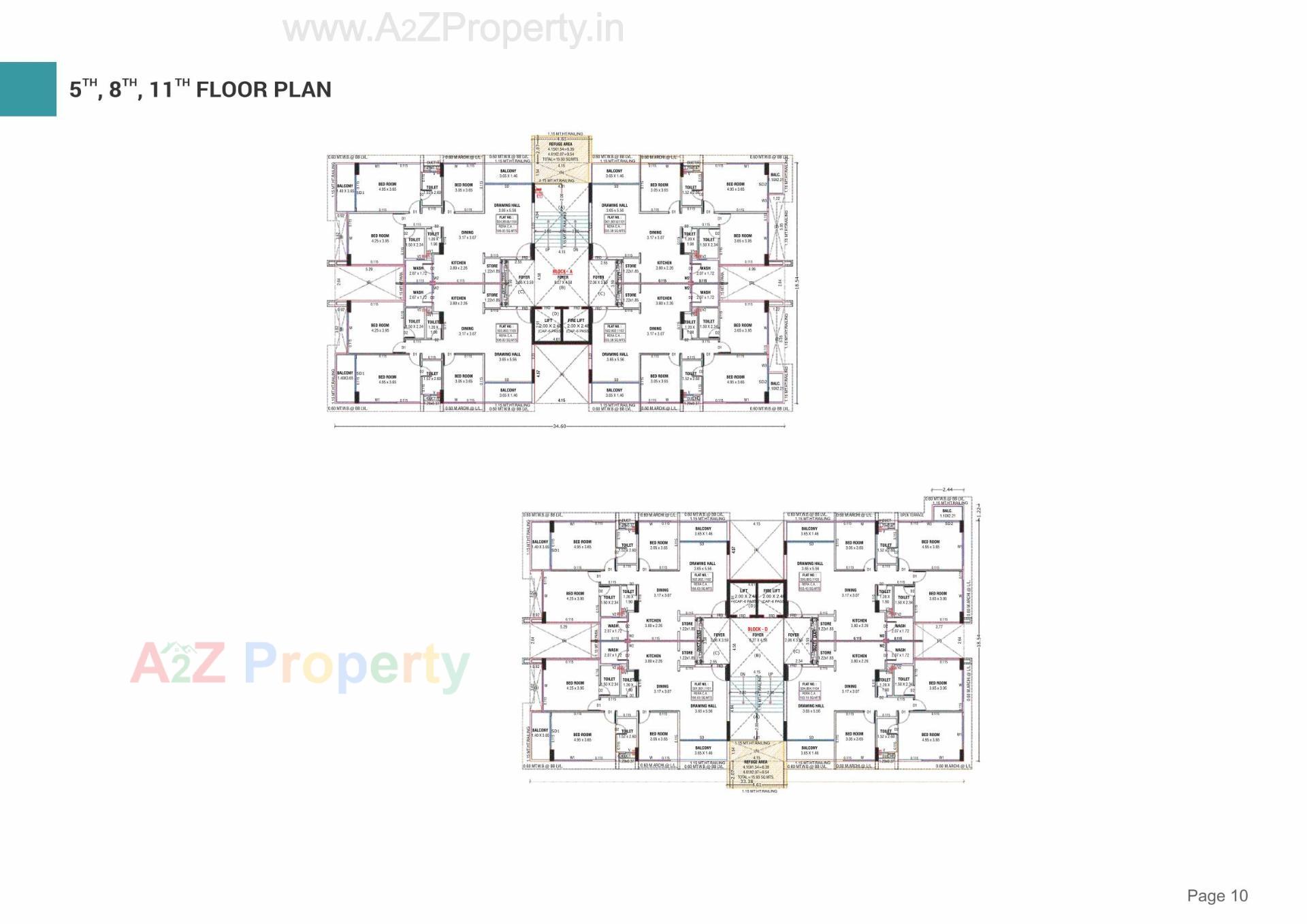 Layout of real estate project Dev Pinnacle located at Koteshawar, Gandhinagar, Gujarat
