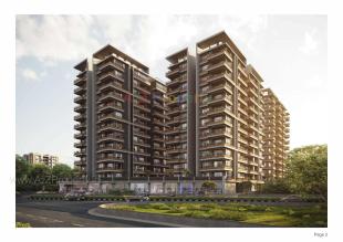 Elevation of real estate project Dev Pinnacle located at Koteshawar, Gandhinagar, Gujarat
