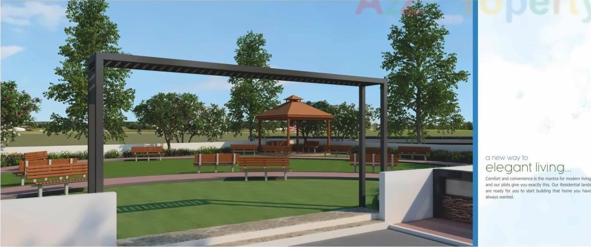 3D Elevation of real estate project Dev Upvan located at Gandhinagar, Gandhinagar, Gujarat