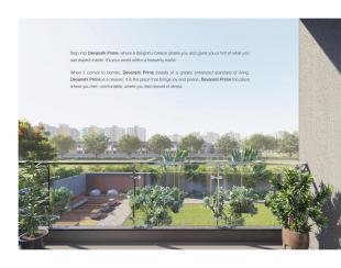 Elevation of real estate project Devanshi Prime located at Raysan, Gandhinagar, Gujarat