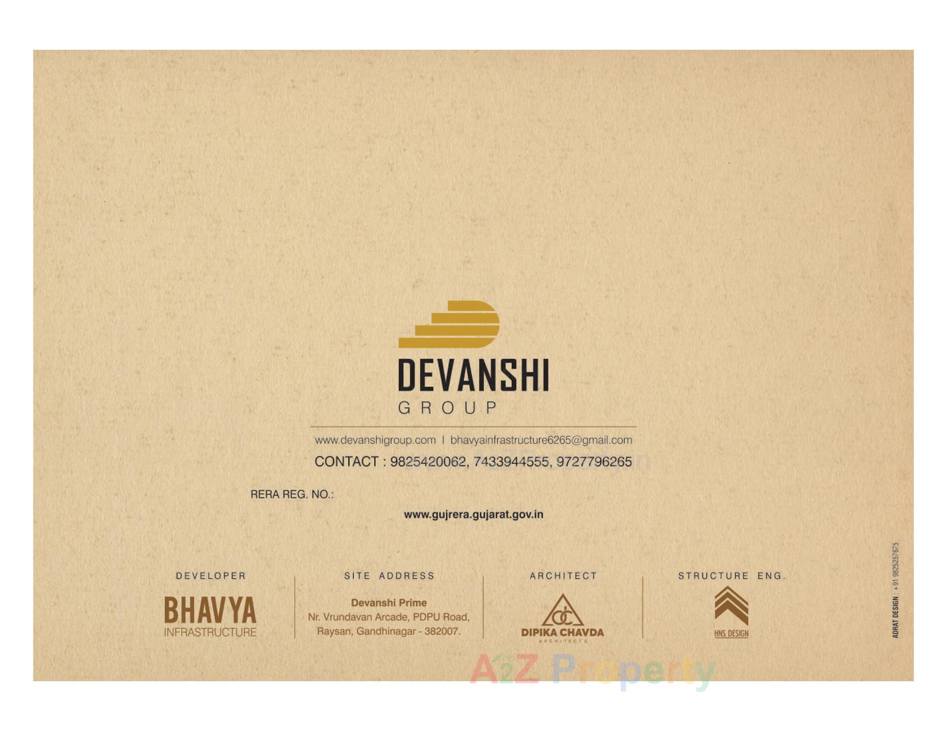  of real estate project Devanshi Prime located at Raysan, Gandhinagar, Gujarat