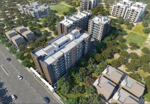 Elevation of real estate project Devgram Residency located at Chiloda, Gandhinagar, Gujarat