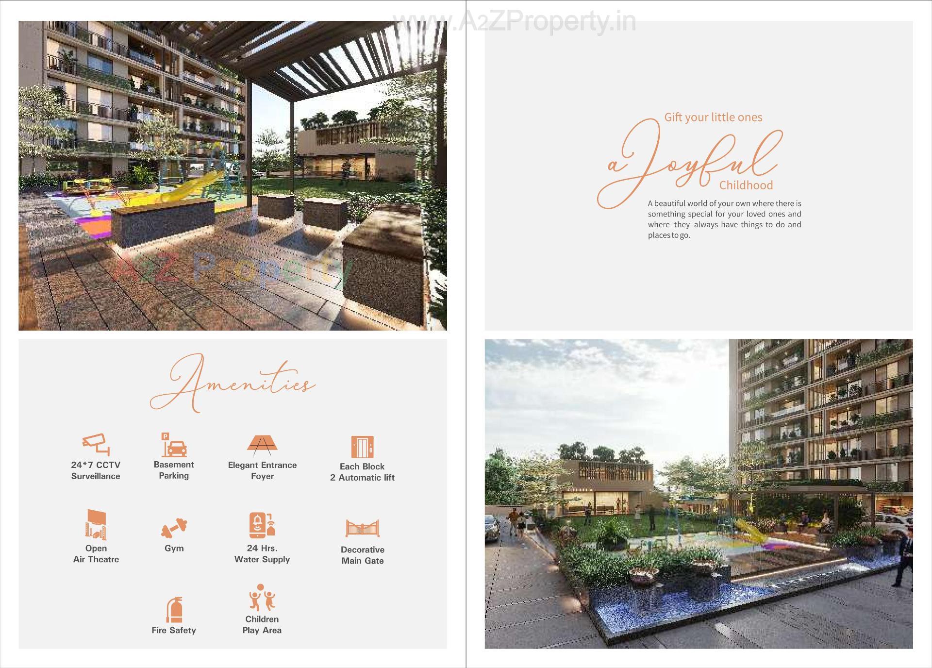  of real estate project Diamond Sky located at Adalaj, Gandhinagar, Gujarat