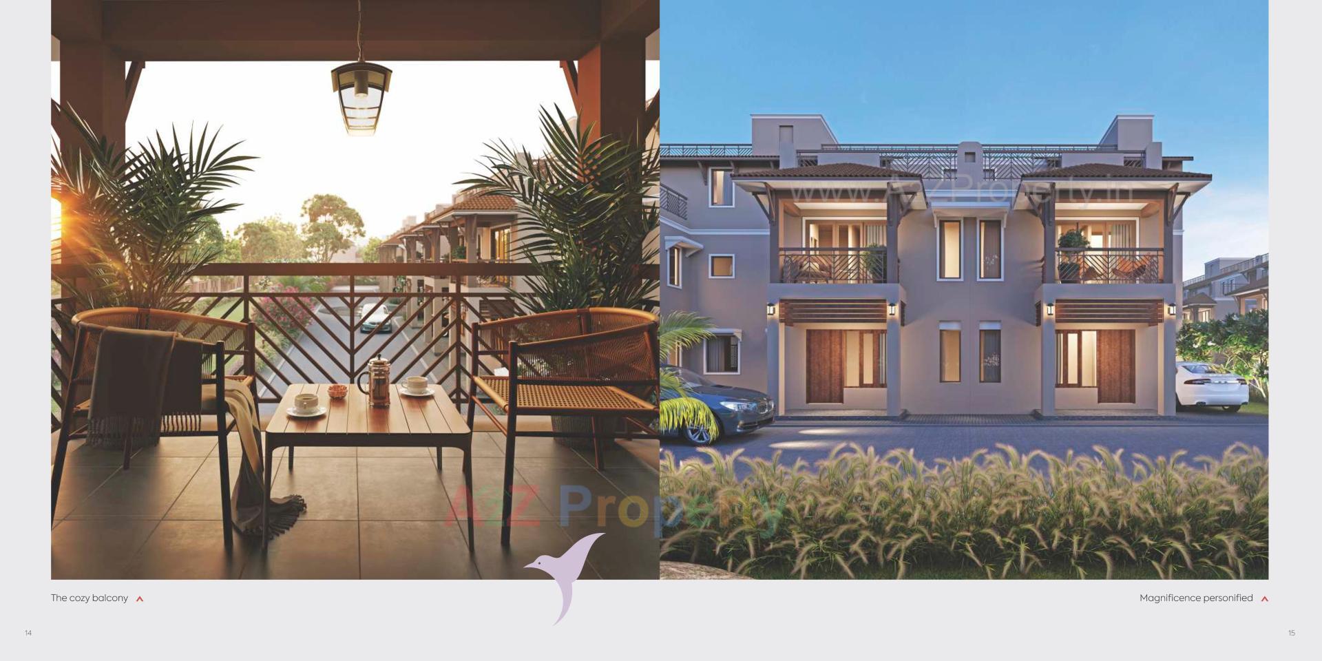 3D Elevation of real estate project Divine located at Santej--rakanpur, Gandhinagar, Gujarat