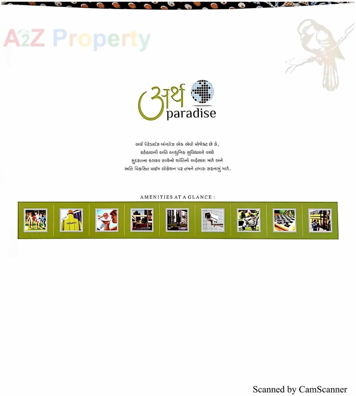  of real estate project Earth Paradise located at Tragad, Gandhinagar, Gujarat