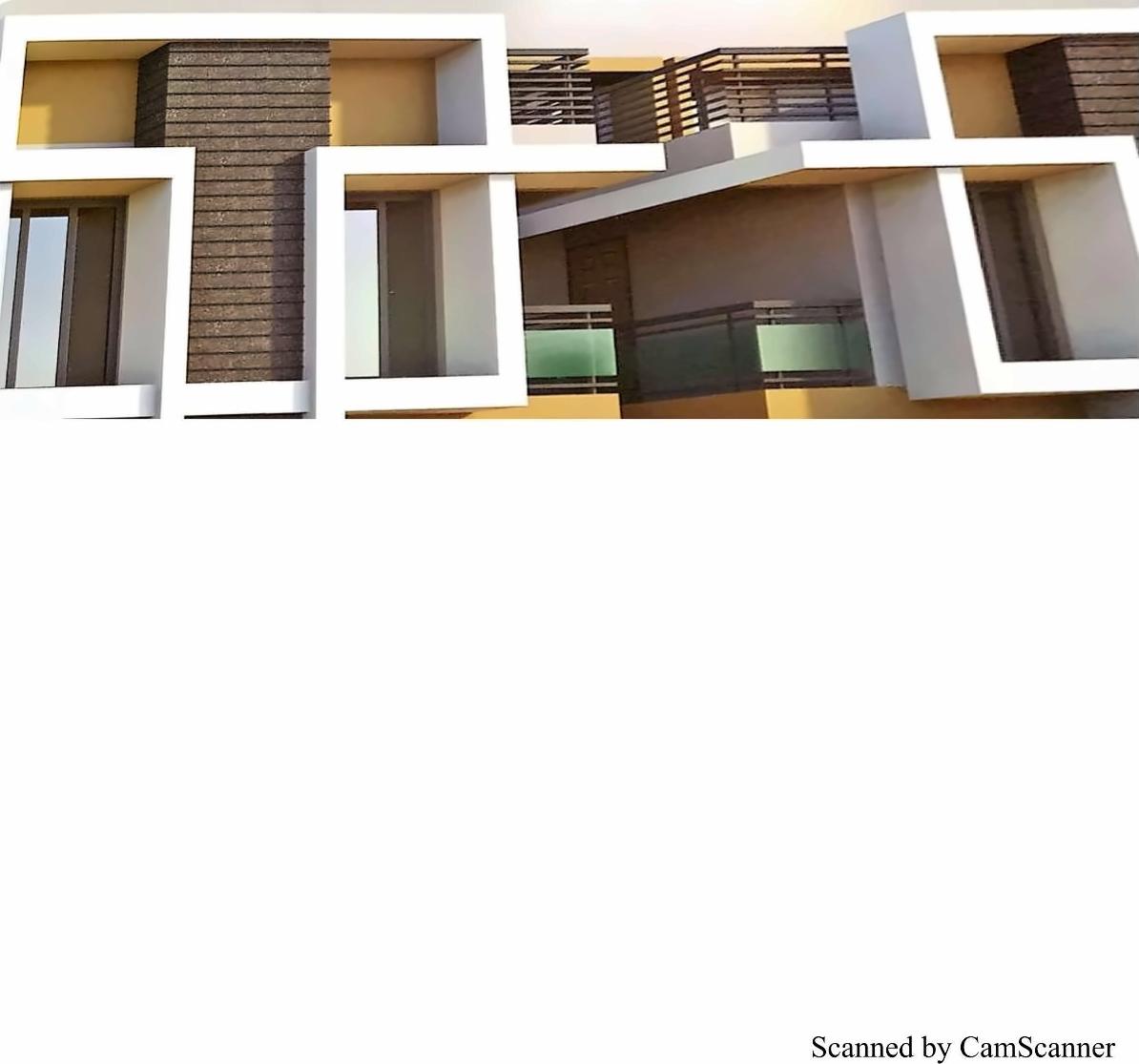3D Elevation of real estate project Earth Paradise located at Tragad, Gandhinagar, Gujarat