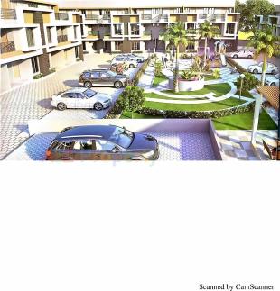 Elevation of real estate project Earth Paradise located at Tragad, Gandhinagar, Gujarat