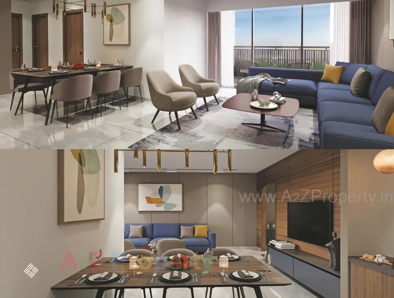 3D Elevation of real estate project Edifice located at Gandhinagar, Gandhinagar, Gujarat