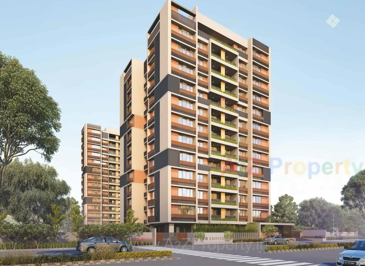 3D Elevation of real estate project Edifice located at Gandhinagar, Gandhinagar, Gujarat