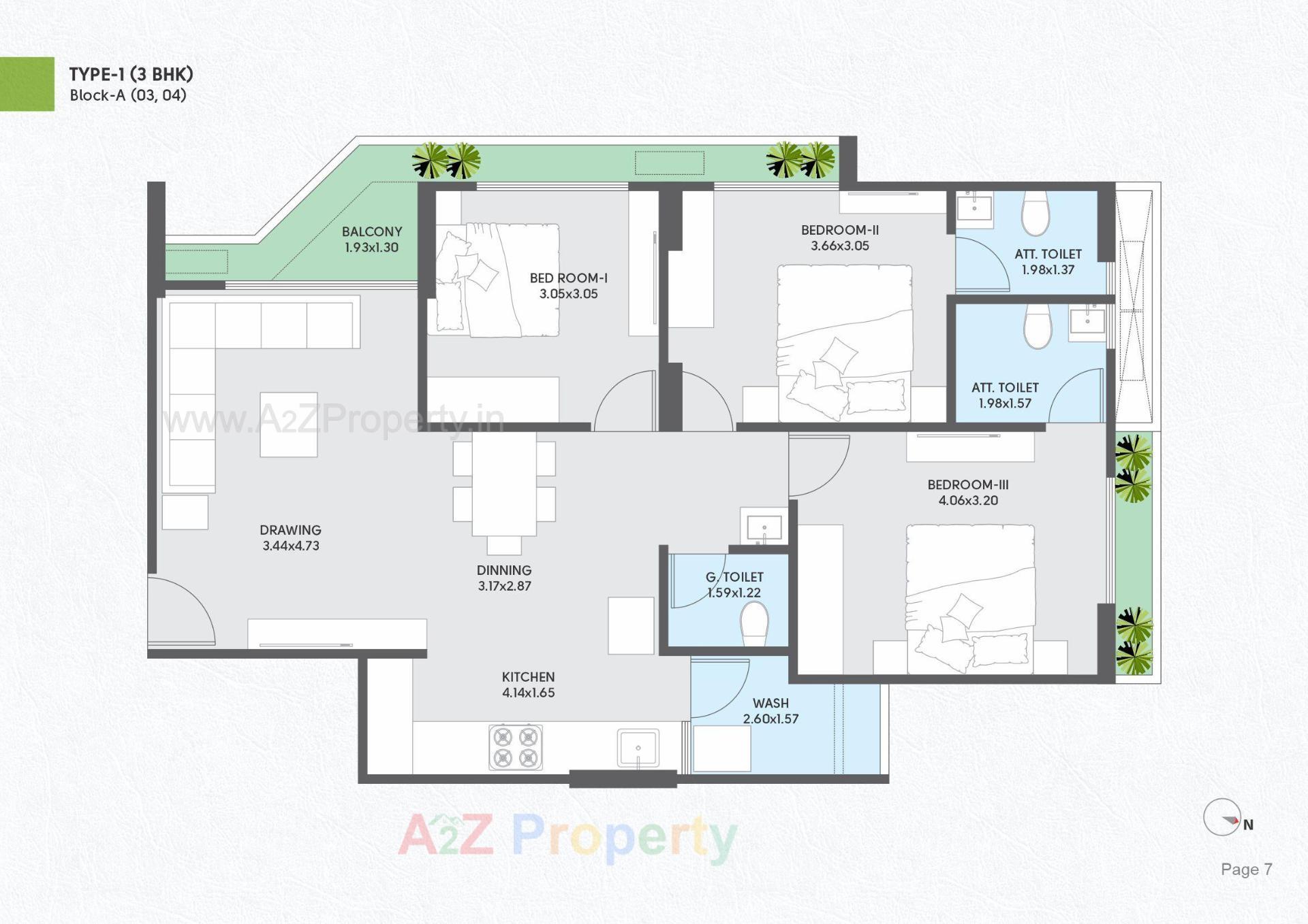 Layout of real estate project Ekarthone located at Por, Gandhinagar, Gujarat