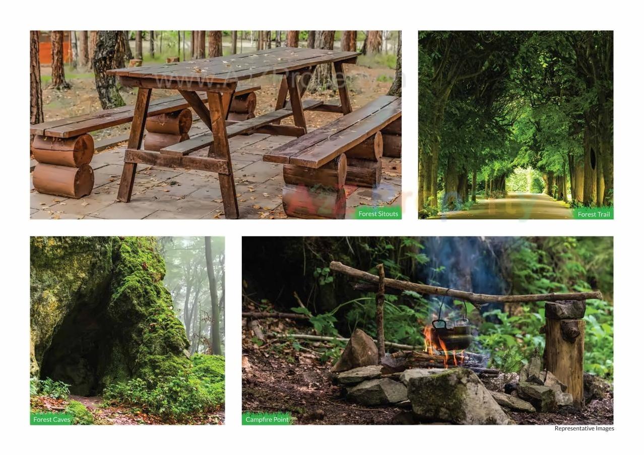 3D Elevation of real estate project Forreste located at Gandhinagar, Gandhinagar, Gujarat