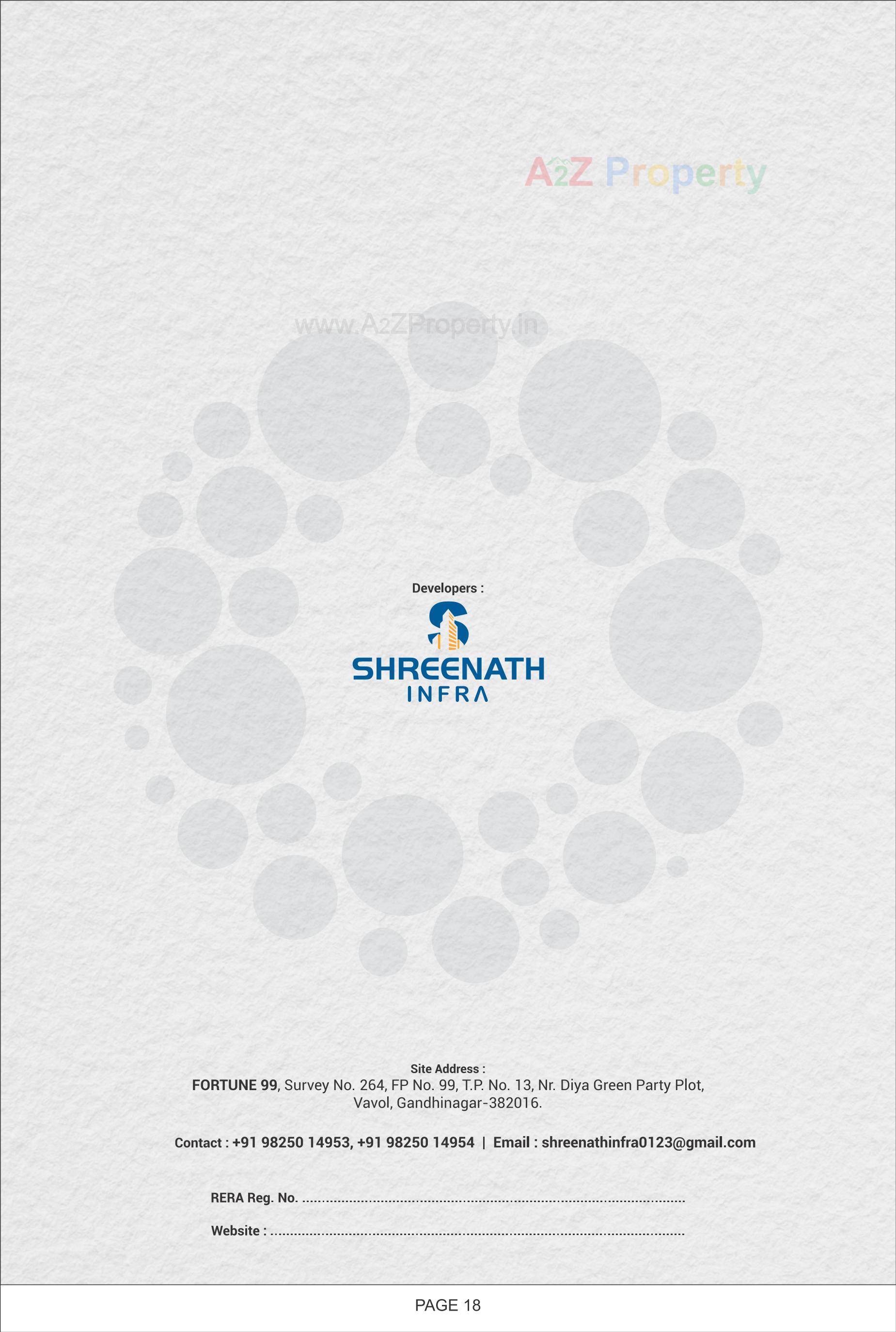  of real estate project Fortune located at Vavol, Gandhinagar, Gujarat