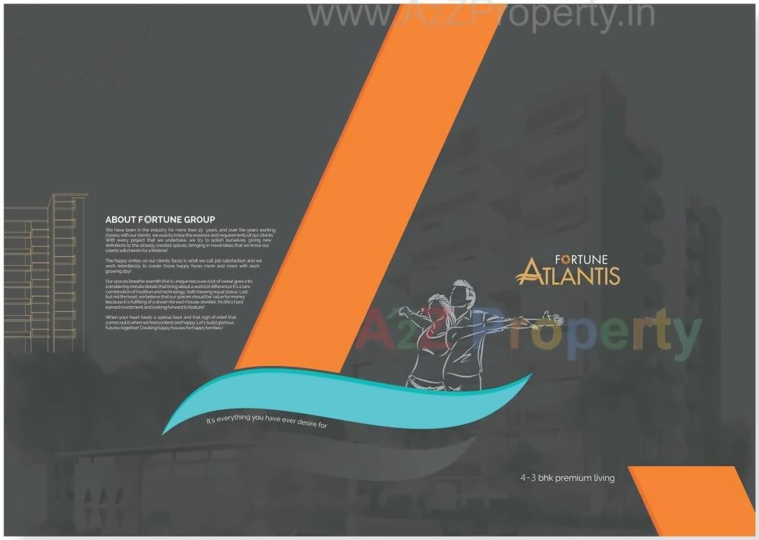  of real estate project Fortune Atlantis located at Kudasan, Gandhinagar, Gujarat