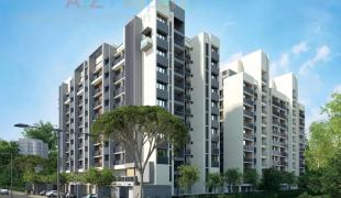 Elevation of real estate project Gala Celestia located at Khoraj, Gandhinagar, Gujarat