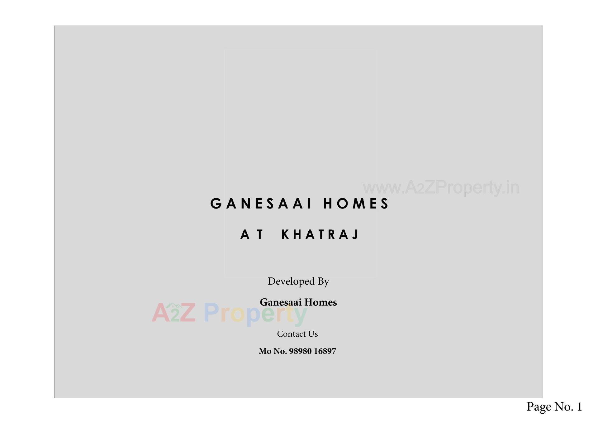  of real estate project Ganesaai Homes located at Gandhinagar, Gandhinagar, Gujarat