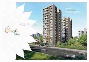 Elevation of real estate project Ganesh Flora located at Khoraj, Gandhinagar, Gujarat