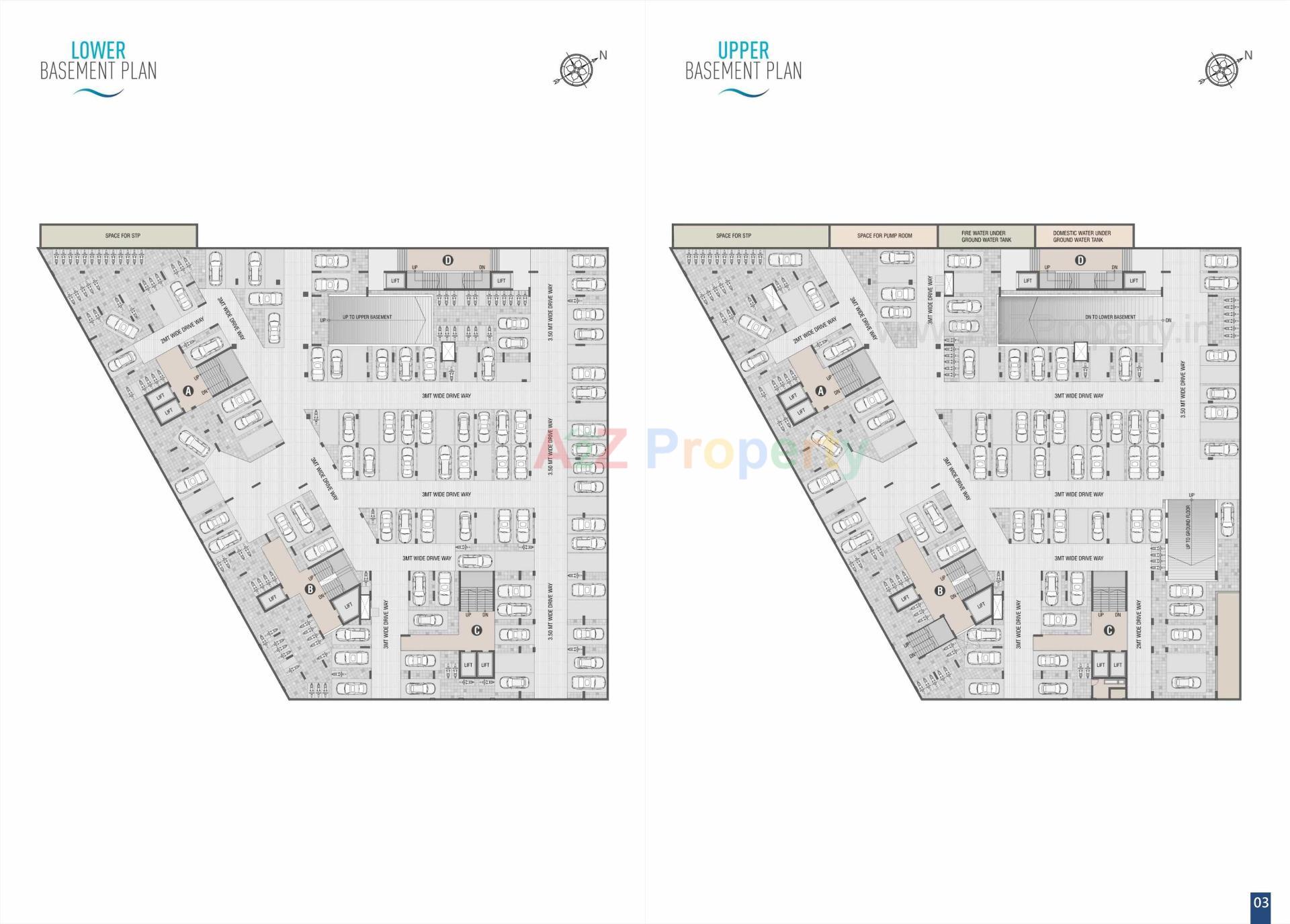 Layout of real estate project Ganga located at Saij, Gandhinagar, Gujarat