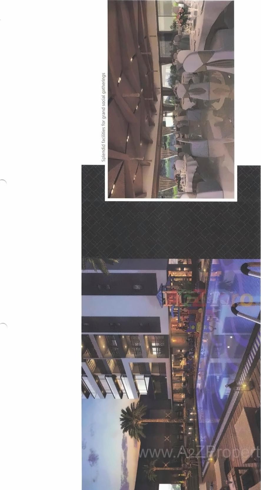 3D Elevation of real estate project German Greenfield located at Bhat, Gandhinagar, Gujarat