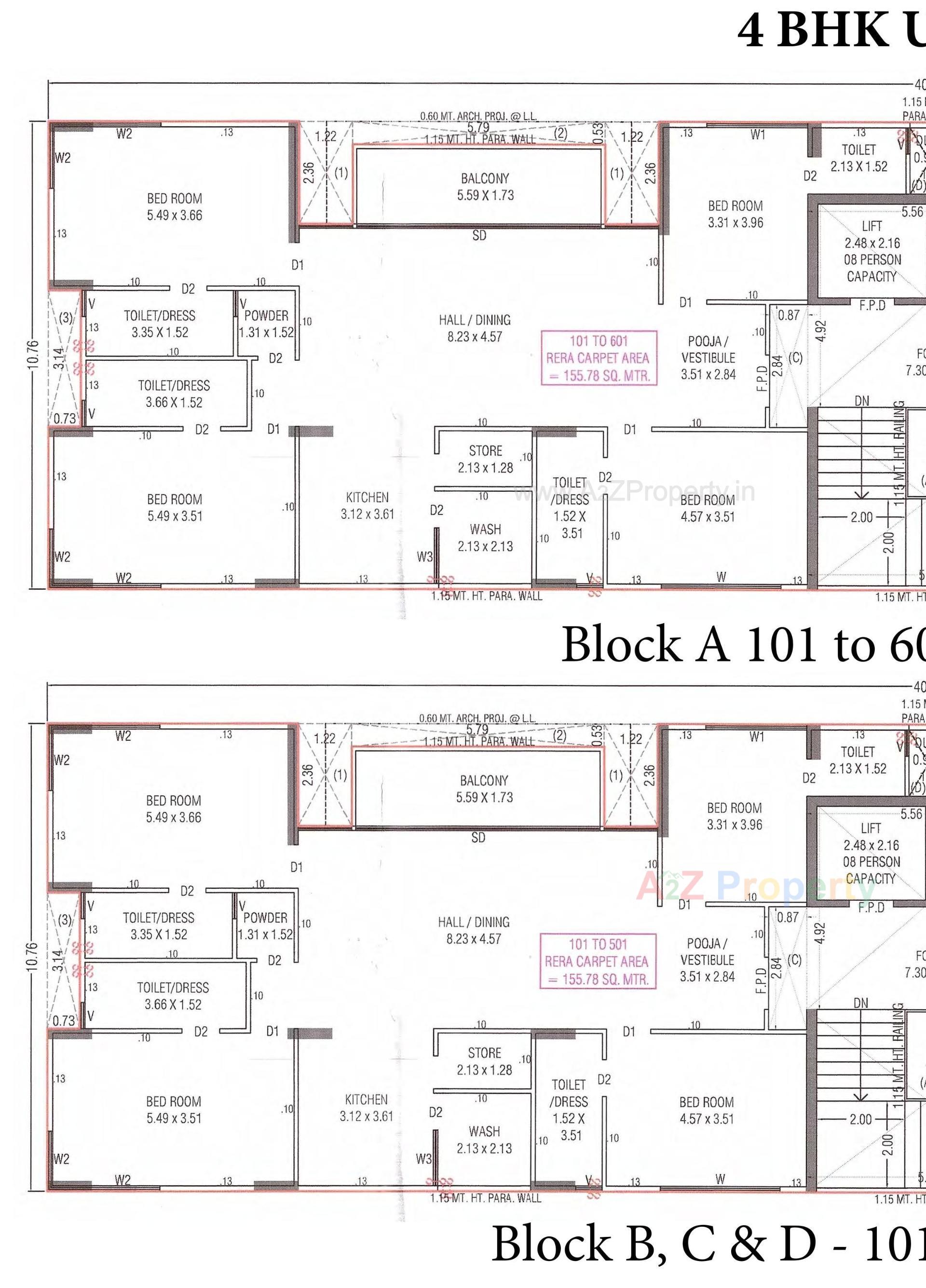 Layout of real estate project German Seven Star located at Bhat, Gandhinagar, Gujarat