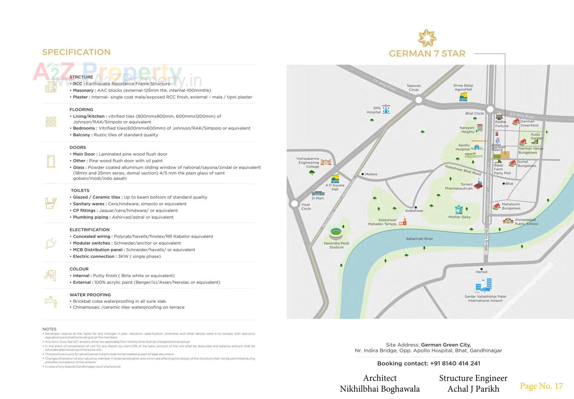  of real estate project German Seven Star located at Bhat, Gandhinagar, Gujarat