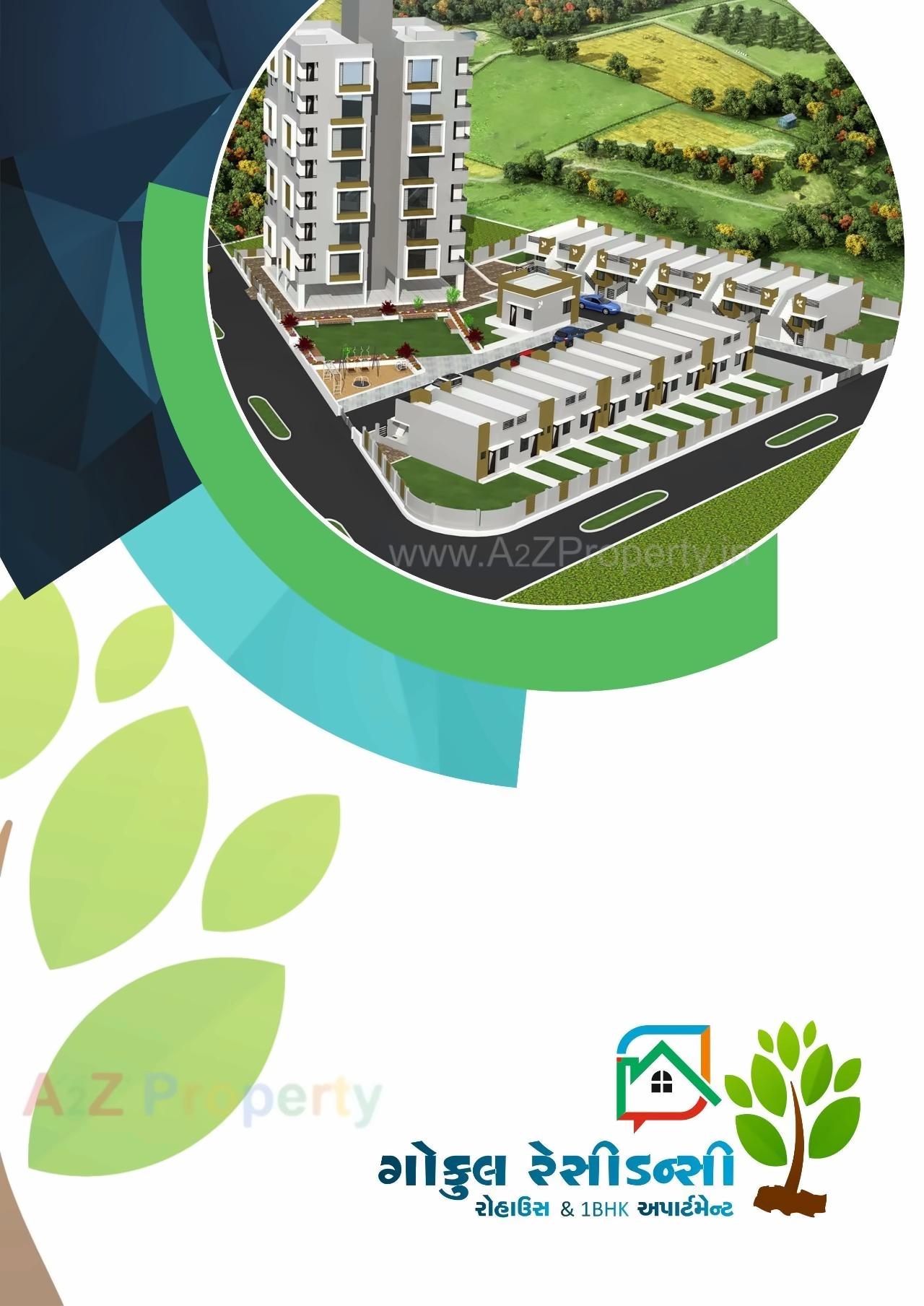  of real estate project Gokul Residency located at Kolavada, Gandhinagar, Gujarat