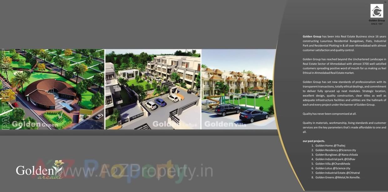  of real estate project Golden Arcade located at Gandhinagar, Gandhinagar, Gujarat