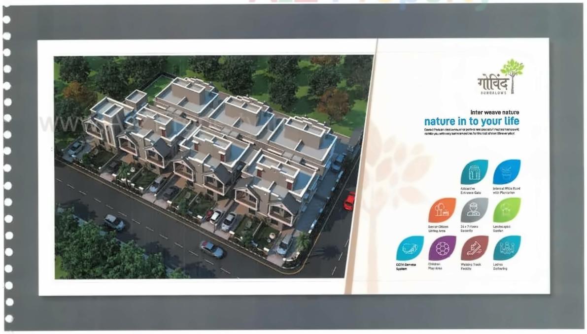  of real estate project Govind Bungalows located at Gandhinagar, Gandhinagar, Gujarat