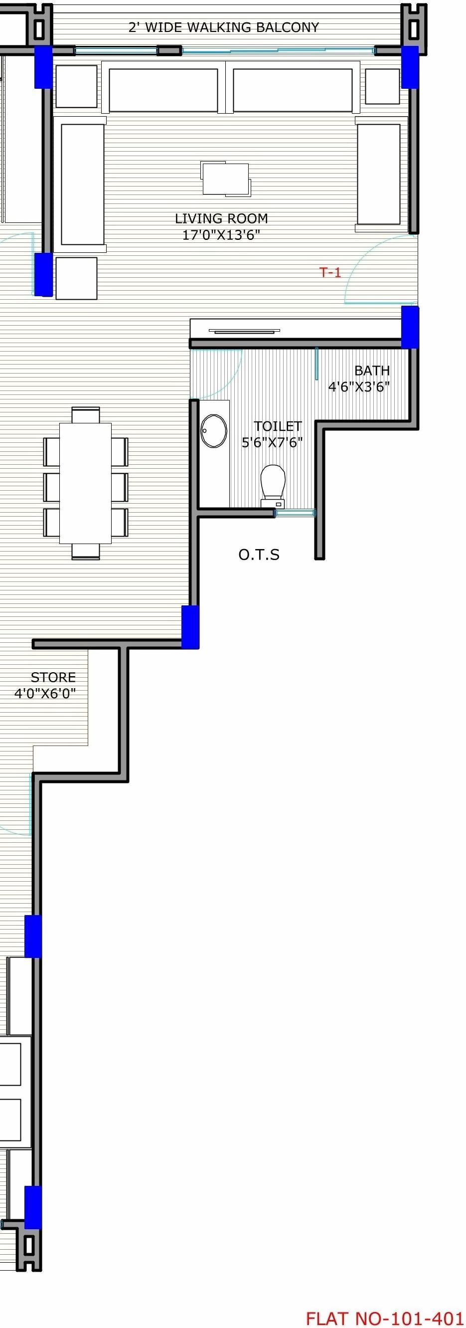 Layout of real estate project Greenwood Apartment located at Gandhinagar, Gandhinagar, Gujarat