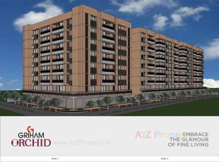 Elevation of real estate project Griham Orchid located at Chandkhed, Gandhinagar, Gujarat