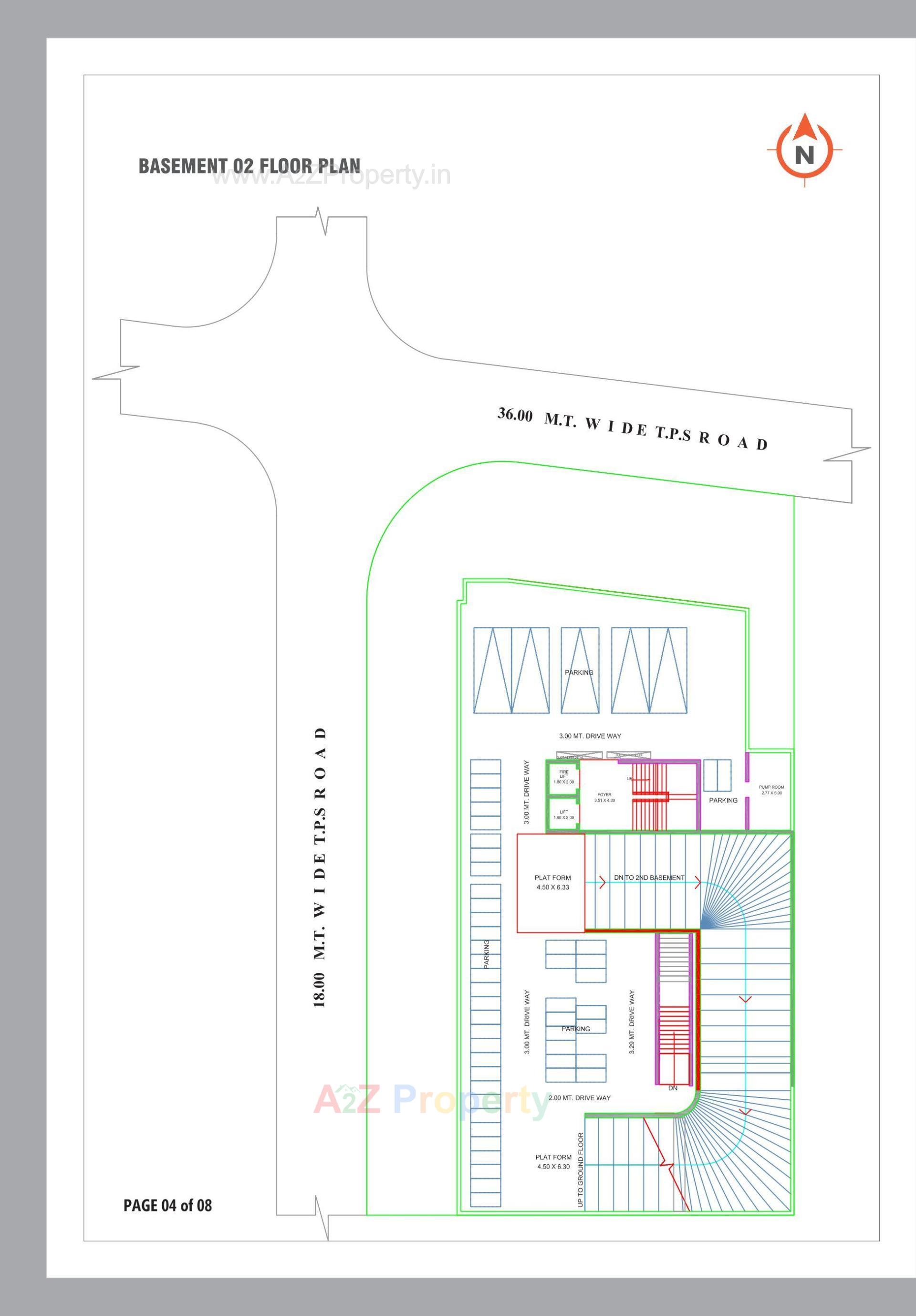 Layout of real estate project Harnav Lavish located at Zundal, Gandhinagar, Gujarat