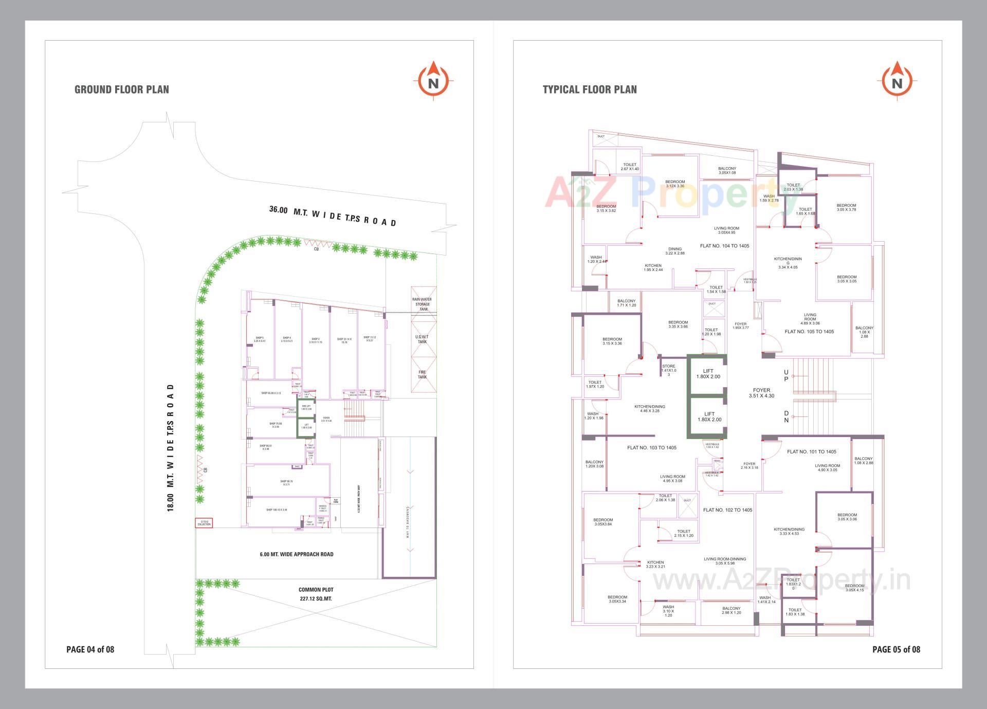 Layout of real estate project Harnav Lavish located at Zundal, Gandhinagar, Gujarat