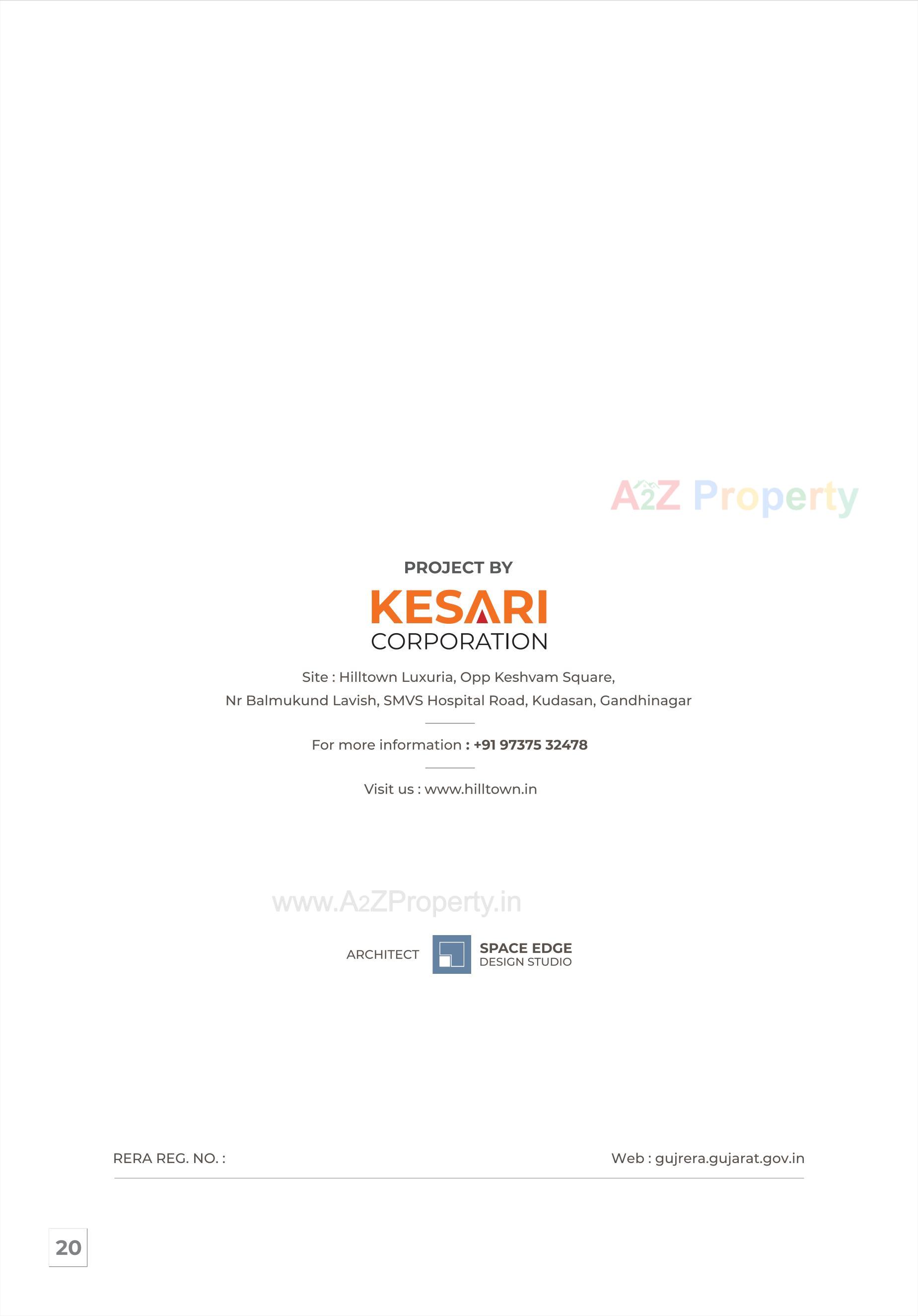  of real estate project Hilltown Luxuria located at Gandhinagar, Gandhinagar, Gujarat